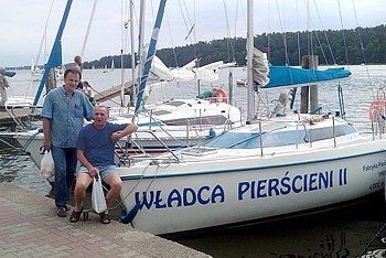 Przy naszym jachcie