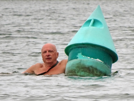 boja zielona zdobyta